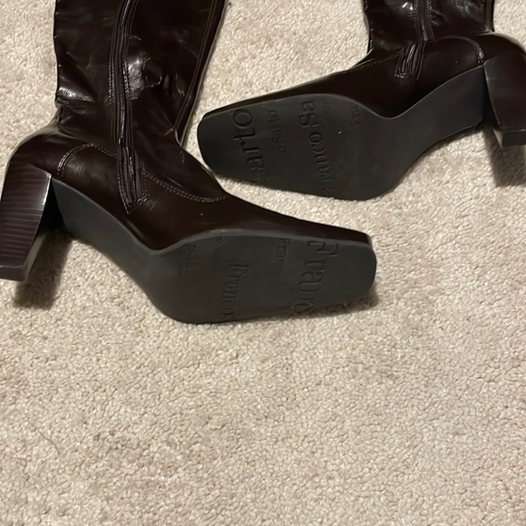 Franco Sarto, brown knee high boots, size 7 women’s - Picture 2 of 3